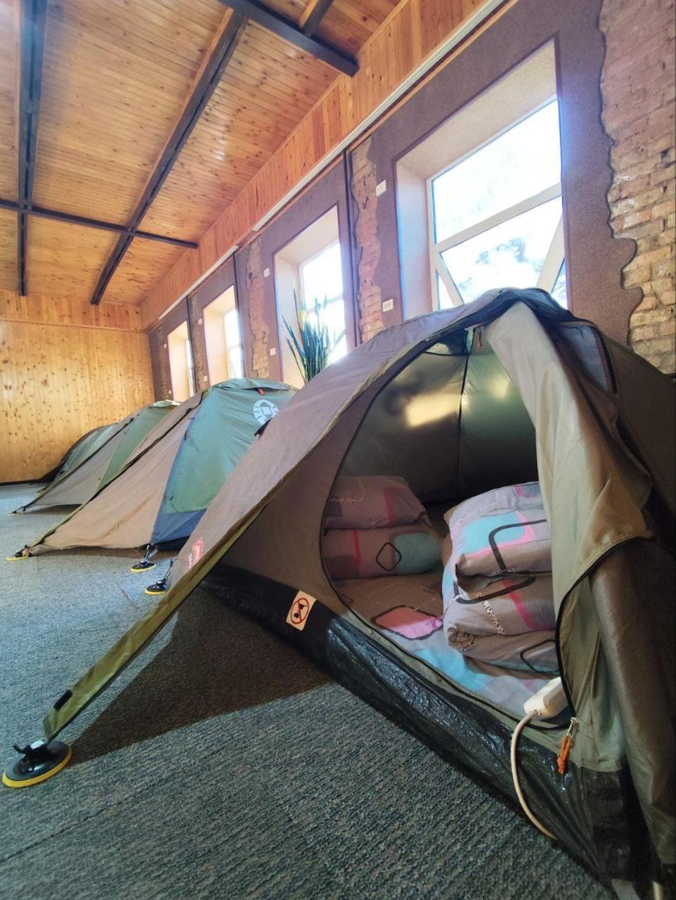 Urban Monkey Tent Hostel & Bar Karakol Exterior foto